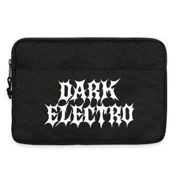 Dunkler Elektro - Laptoptasche 13" - Schwarz - Vorne