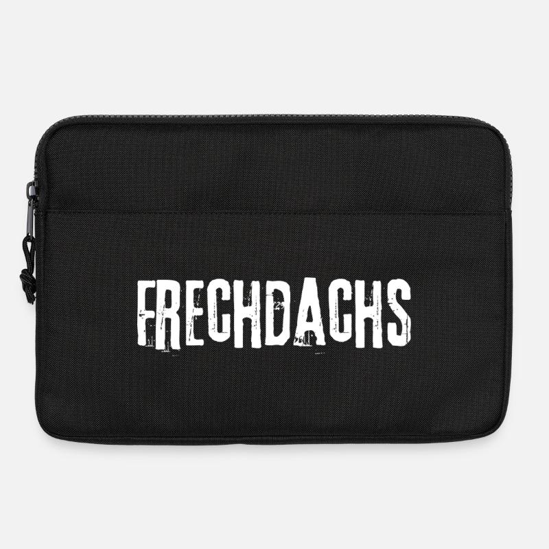 Frechdachs - Laptoptasche 13" - Schwarz