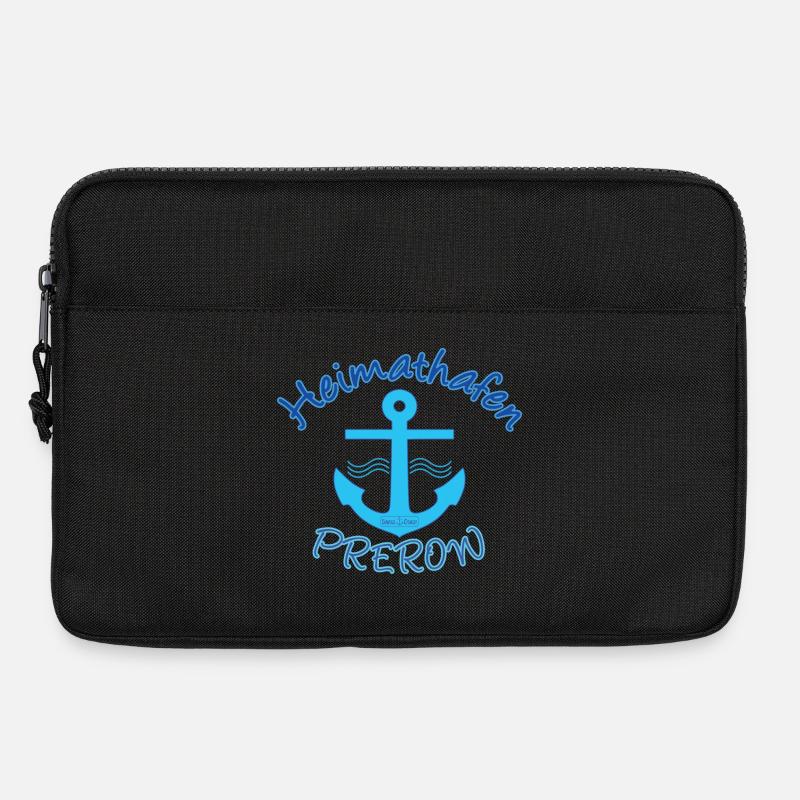 Heimathafen Prerow - Laptoptasche 13" - Schwarz