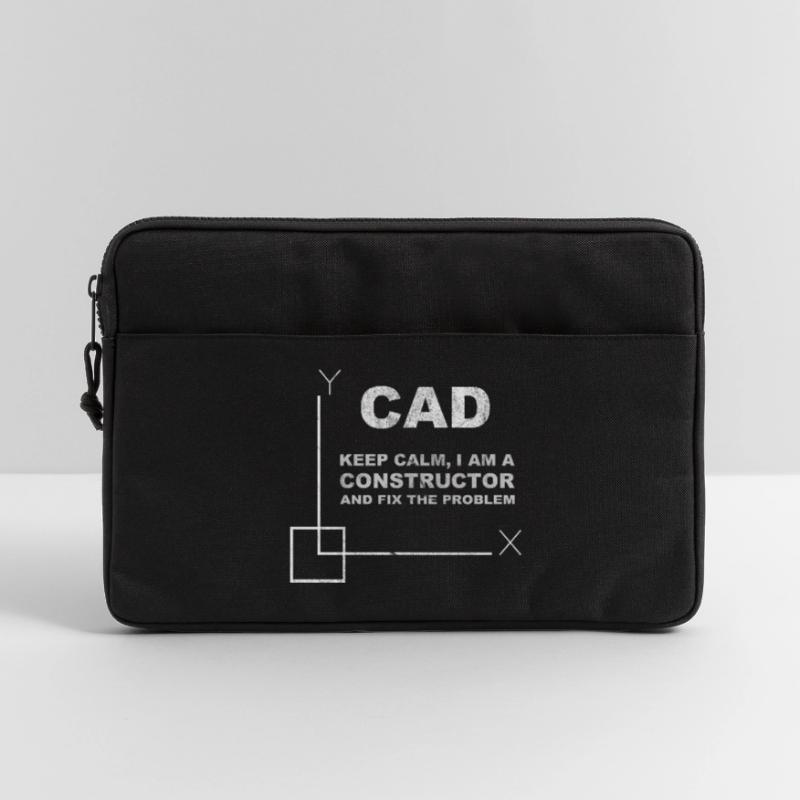 CAD Keep Calm Constructor Engineering Sacoche pour ordinateur portable 13 pouces