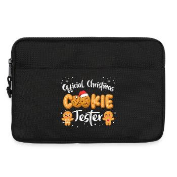 Xmas Official Christmas Cookie Tester Family Match - Laptop bag 13" - black - Front