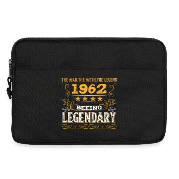 Légendaire Vintage 1962 Motif - Sacoche pour ordinateur portable 13 pouces - noir - Devant