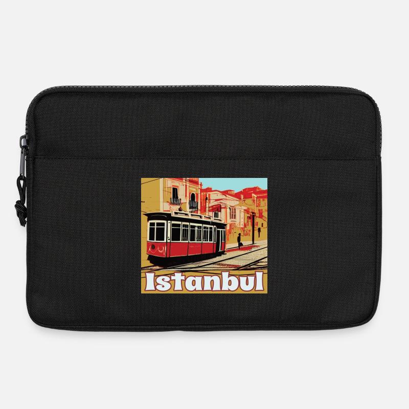 Istanbul - Laptoptasche 13" - Schwarz