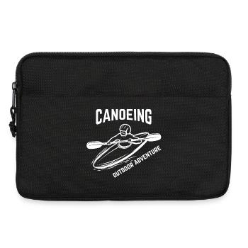 Kanu, Kajak, Rafting - Laptoptasche 13" - Schwarz - Vorne