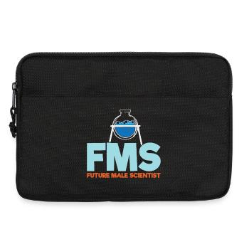 Future Male Scientist - Laptop bag 13" - black - Front