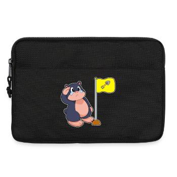 Mole flag - Laptop bag 13" - black - Front