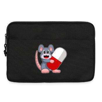 Mouse Doctor Medicine - Laptop bag 13" - black - Front