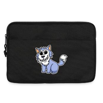 Loup - Sacoche pour ordinateur portable 13 pouces - noir - Devant