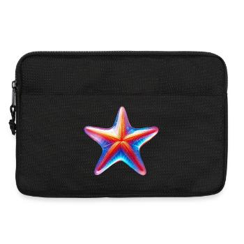Seestern - Laptoptasche 13" - Schwarz - Vorne