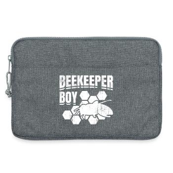 Imker Junge - Laptoptasche 13" - Grau meliert - Vorne