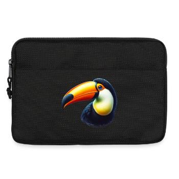 Toucan - Laptop bag 13" - black - Front