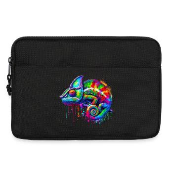 Chamäleon - Laptoptasche 13" - Schwarz - Vorne
