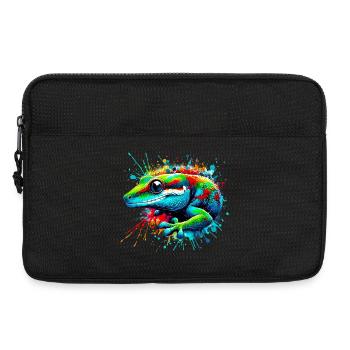 Gecko - Laptoptasche 13" - Schwarz - Vorne