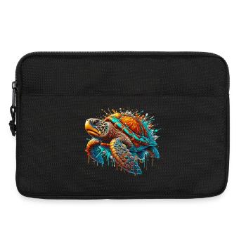 Tortue - Sacoche pour ordinateur portable 13 pouces - noir - Devant