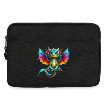Drache - Laptoptasche 13" - Schwarz - Vorne