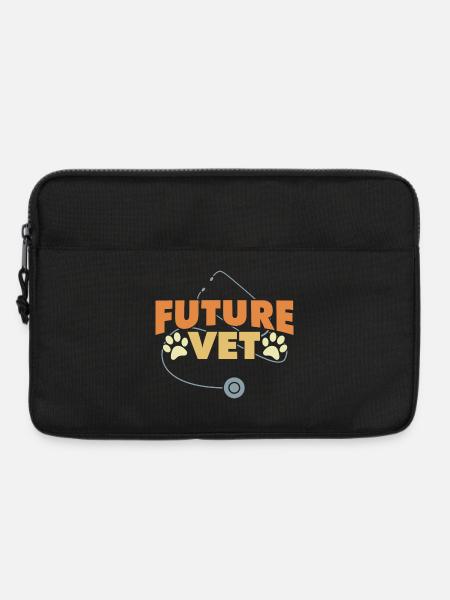 Zukünftiger Tierarzt - Laptoptasche 13" - Schwarz