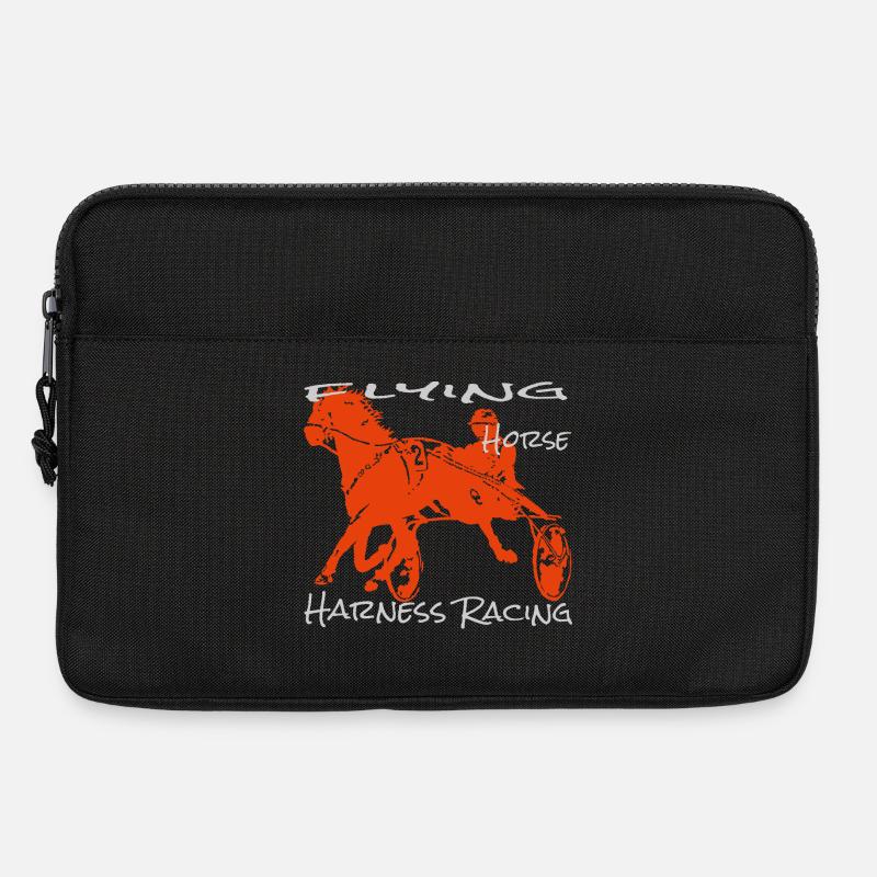 Traber trabrennen - Laptoptasche 13" - Schwarz