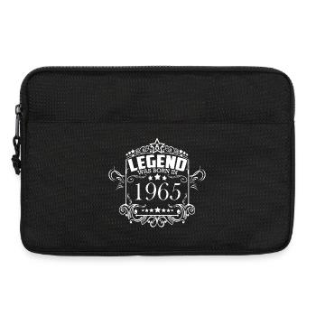 Légende de l’anniversaire vintage 1965 - Sacoche pour ordinateur portable 13 pouces - noir - Devant
