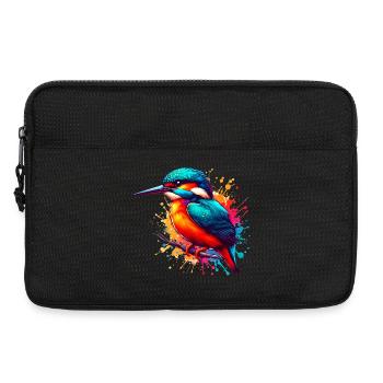Kingfisher - Laptop bag 13" - black - Front