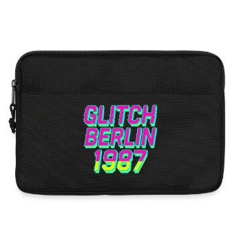 Glitch Berlin 1987 - Laptoptasche 13" - Schwarz - Vorne