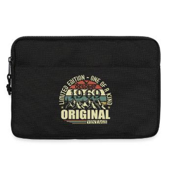 Octobre 1969 - Cadeau pour ses 56 ans Octobre - Sacoche pour ordinateur portable 13 pouces - noir - Devant
