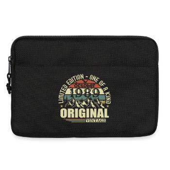 oktober 1989 - Geschenk zum 36.Geburtstag oktober  - Laptoptasche 13" - Schwarz - Vorne