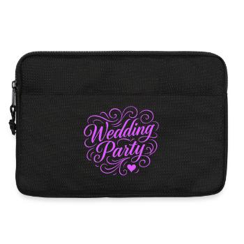 Wedding Party Wedding Party - Laptop bag 13" - black - Front