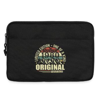 Anniversaire Novembre 1980 - Sacoche pour ordinateur portable 13 pouces - noir - Devant