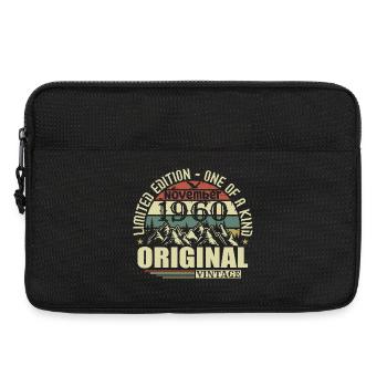 Anniversaire novembre 1960 - Sacoche pour ordinateur portable 13 pouces - noir - Devant
