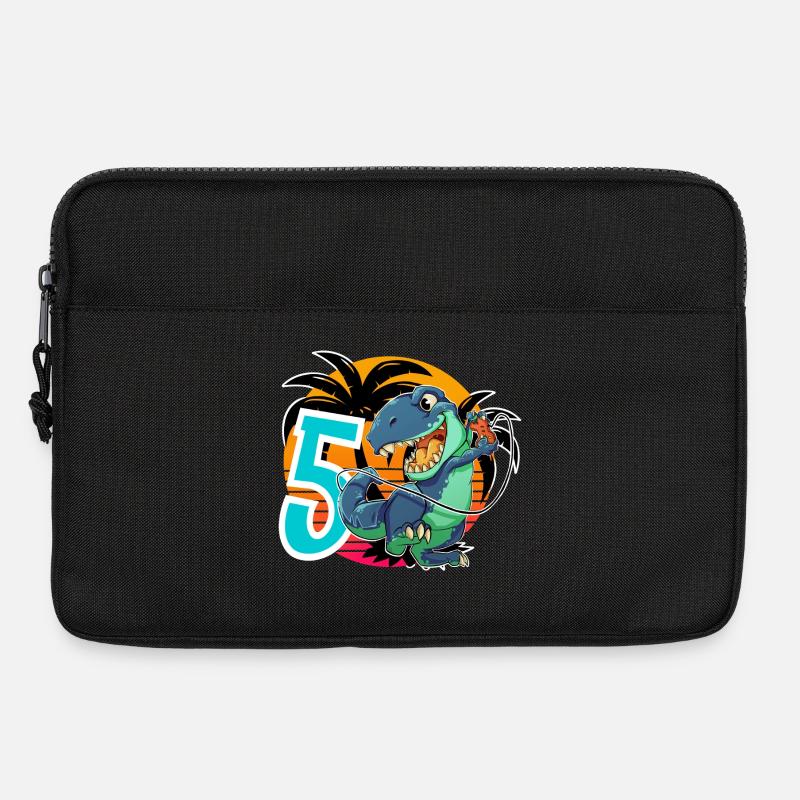 5 T Rex - Laptoptasche 13" - Schwarz