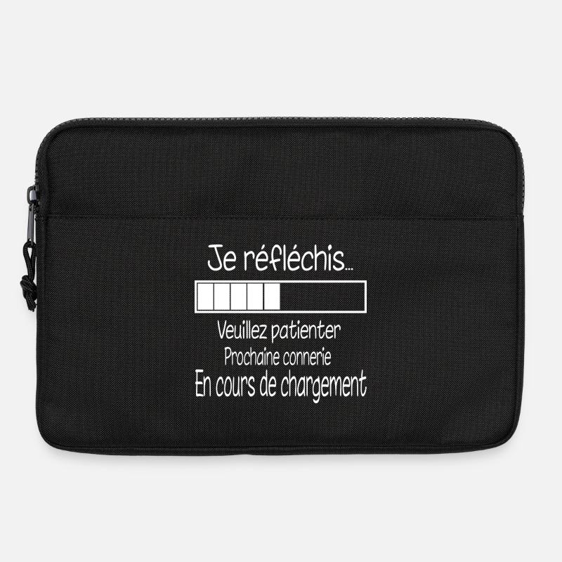 Ich denke ... Laden - Laptoptasche 13" - Schwarz
