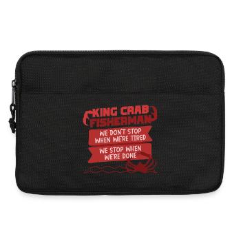 Alaska King Crab - Laptop bag 13" - black - Front