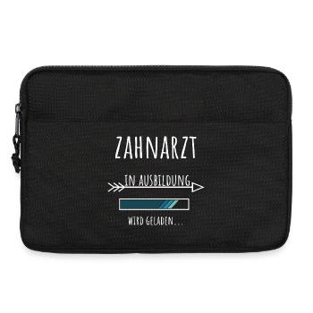 Zahnmedizin Student Beruf Ausbildung Zahnarzt - Laptoptasche 13" - Schwarz - Vorne