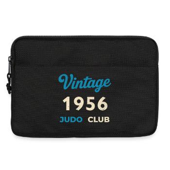 Vintage 1956 Judo Club Retro Geburtsjahr Geschenk - Laptoptasche 13" - Schwarz - Vorne