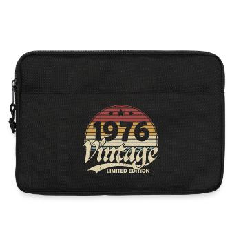Vintage 1976 Vintage Birthday Gift Retro - Laptop bag 13" - black - Front