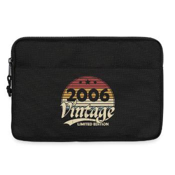 Vintage 2006 Vintage Birthday Gift Retro - Laptop bag 13" - black - Front