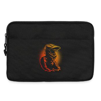 Motocross illustration for motocross - Laptop bag 13" - black - Front