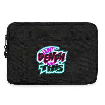 Ne me déshabillez pas si ça - Sacoche pour ordinateur portable 13 pouces - noir - Devant