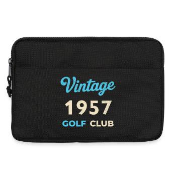 Vintage 1957 Golf Club Retro Geburtsjahr Geschenk - Laptoptasche 13" - Schwarz - Vorne