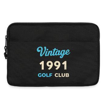 Vintage 1991 Golf Club Retro Geburtsjahr Geschenk - Laptoptasche 13" - Schwarz - Vorne