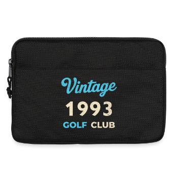 Vintage 1993 Golf Club Retro Geburtsjahr Geschenk - Laptoptasche 13" - Schwarz - Vorne