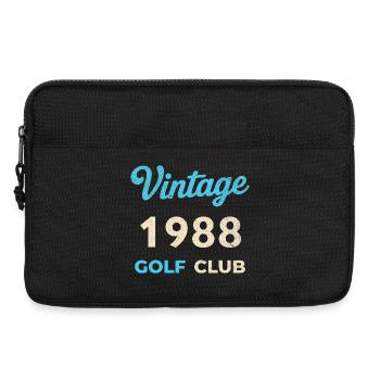 Vintage 1988 Golf Club Retro Geburtsjahr Geschenk - Laptoptasche 13" - Schwarz - Vorne