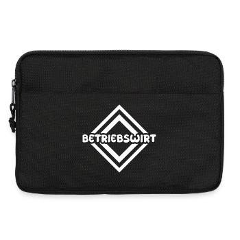 Betriebswirt als Job - Laptoptasche 13" - Schwarz - Vorne