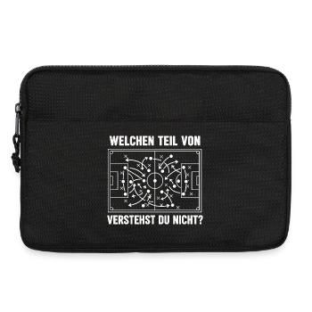 What part of football do you not understand? - Laptop bag 13" - black - Front