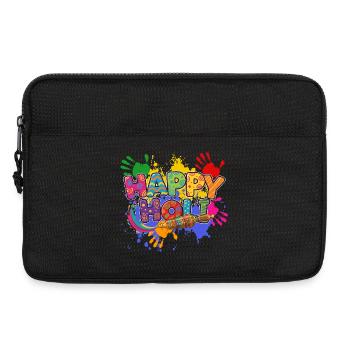 Festival Of Colors Holi Holiday Indian Hindu - Laptop bag 13" - black - Front