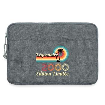 Legendary 2000, Limited Edition - Laptoptasche 13" - Grau meliert - Vorne