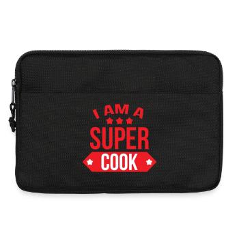 I'm a great cook - Laptop bag 13" - black - Front