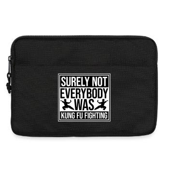 Surely Not Everybody Was Kung Fu Fighting Lustig - Laptoptasche 13" - Schwarz - Vorne