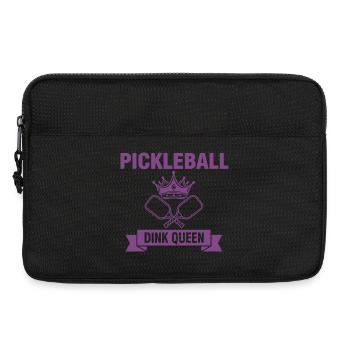 Pickleball Dink Queen Funny Player Love Pickleball - Laptop bag 13" - black - Front
