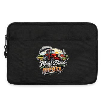 MTS- Belarus-Mein Büro riecht nach Diesel - Laptoptasche 13" - Schwarz - Vorne